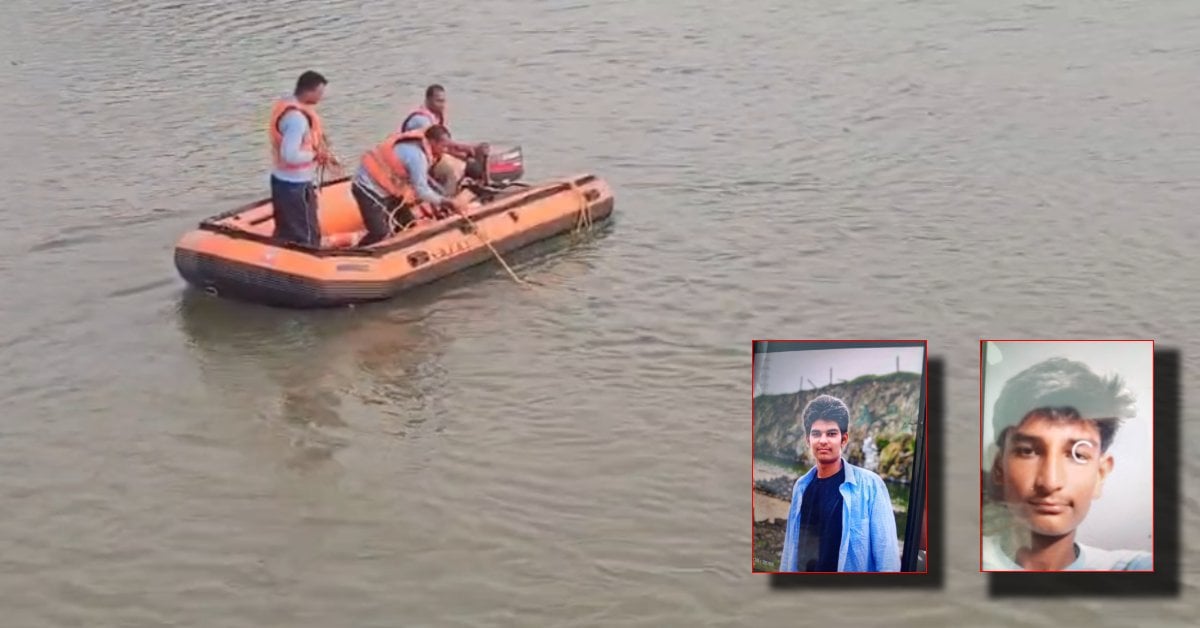 खंडवा में गणेश विसर्जन के दौरान हादसा: पानी से भरी खदान में डूबे बच्चे, 3 सुरक्षित, 2 सगे भाई लापता