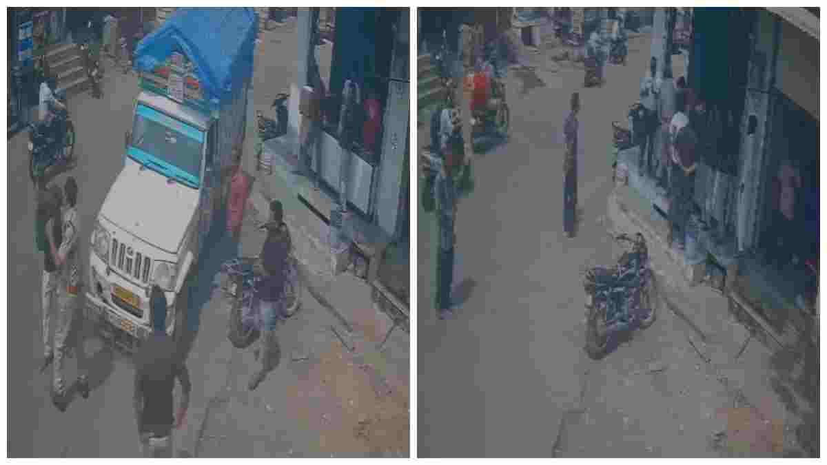 मंदसौर में यातायात थाना प्रभारी की खुलेआम गुंडागर्दी! वाहन चालक को मारा थप्पड़, दुकानदार से मारपीट का CCTV वायरल