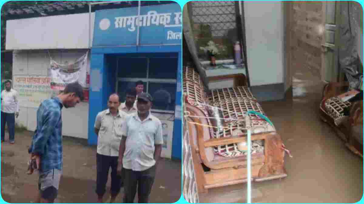 MP में जल प्रलय! मऊगंज में कच्चा मकान गिरने से वृद्धा की मौत, पन्ना में घरों और मंदिरों में घुसा बाढ़ का पानी