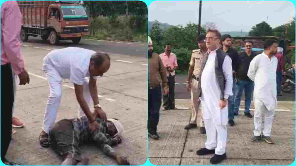 सड़क पर तड़पता रहा युवक, सांसद विवेक तन्खा ने रुकवाया काफिला अपनी फॉलो गाड़ी से घायल को पहुंचाया अस्पताल