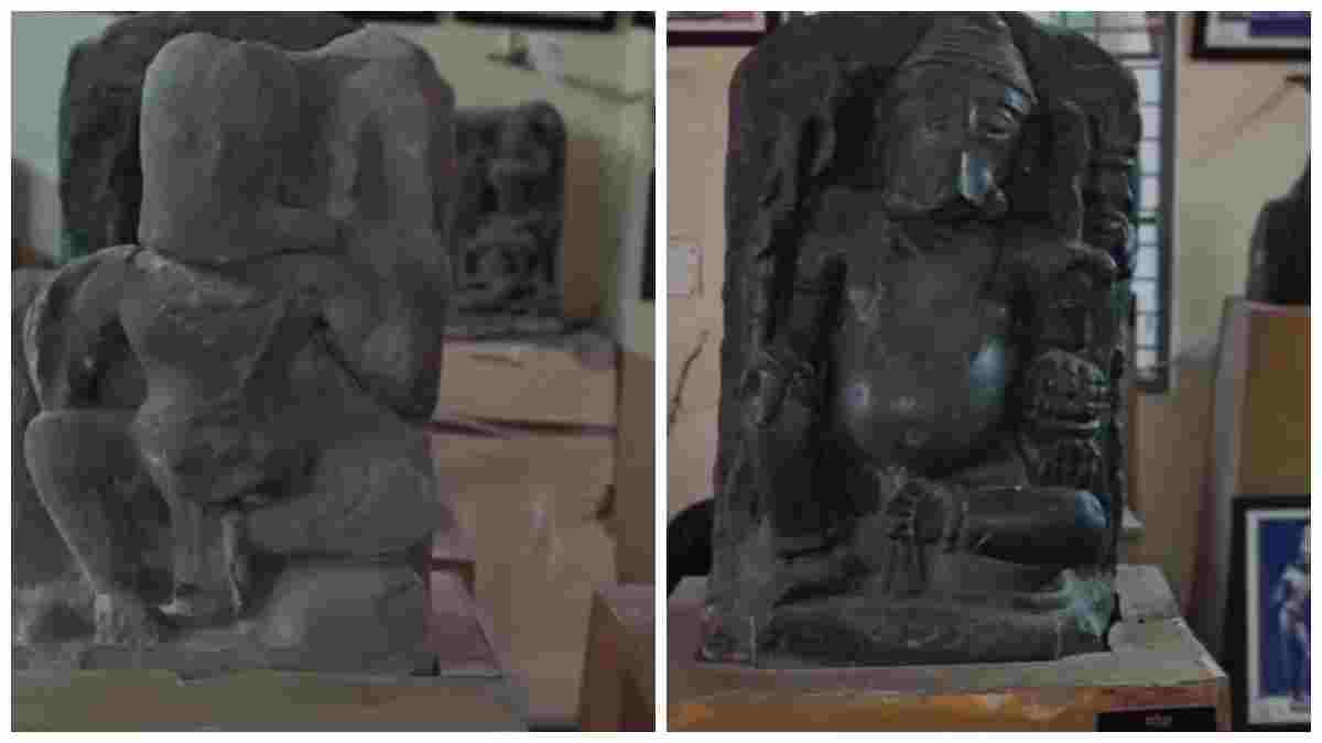 नर्मदा घाटी में कुषाण कालीन गणेश प्रतिमाओं के मिले साक्ष्य, संग्रहालय में संरक्षित हैं चार दुर्लभ मूर्तियां 