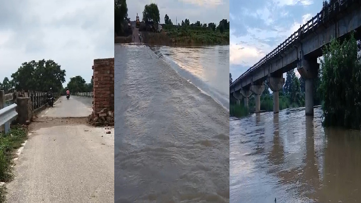 नालंदा: खतरे में सैकड़ों जिंदगियां! जर्जर पुल की दीवार तोड़कर आवाजाही, हो सकता है बड़ा हादसा