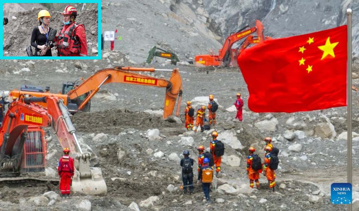 नेपाल-तिब्बत फ्लैश फ्लड: महातबाही के 11 दिन बाद तिब्बत पहुंचा इंटरनेशनल मीडिया, चीन ने भीषण बाढ़ से प्रभावित इलाकों का दौरा कराया