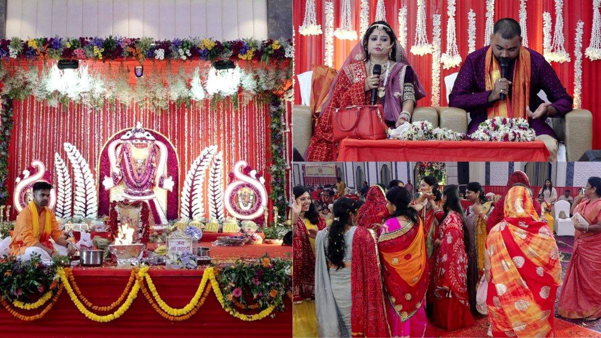 राजधानी में गूंजा पहाड़ी माता का जयकारा: तृतीय वार्षिक मंगल पाठ में उमड़ा श्रद्धालुओं का सैलाब, फूल वर्षा और भजन संध्या ने बांधा समां