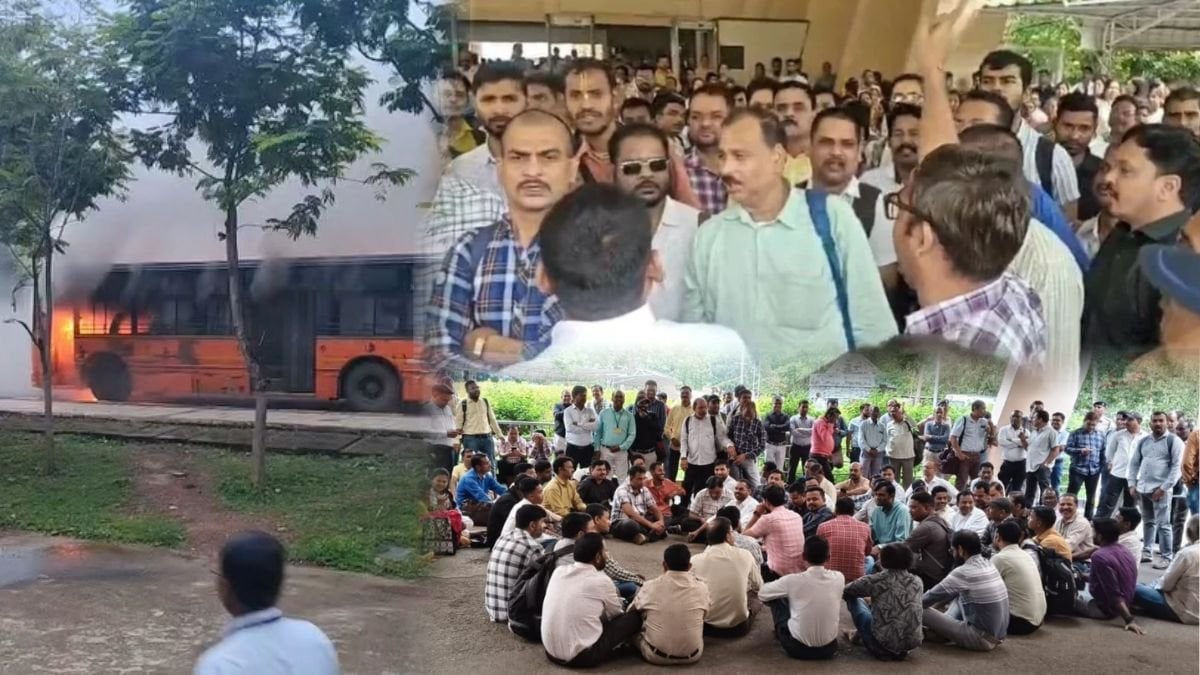 मंत्रालय बस अग्निकांड: कर्मचारियों के विरोध के बाद प्रशासन ने लिया बड़ा फैसला, सभी बसों की होगी तकनीकी जांच