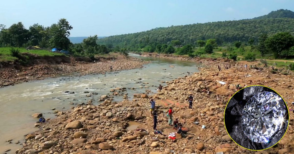 पन्ना में ‘हीरे’ की चमक के पीछे गरीबी का अंधेरा! रुंझ नदी में किस्मत आजमाने जुटी भीड़, लाखों गंवाकर भी आस बरकरार