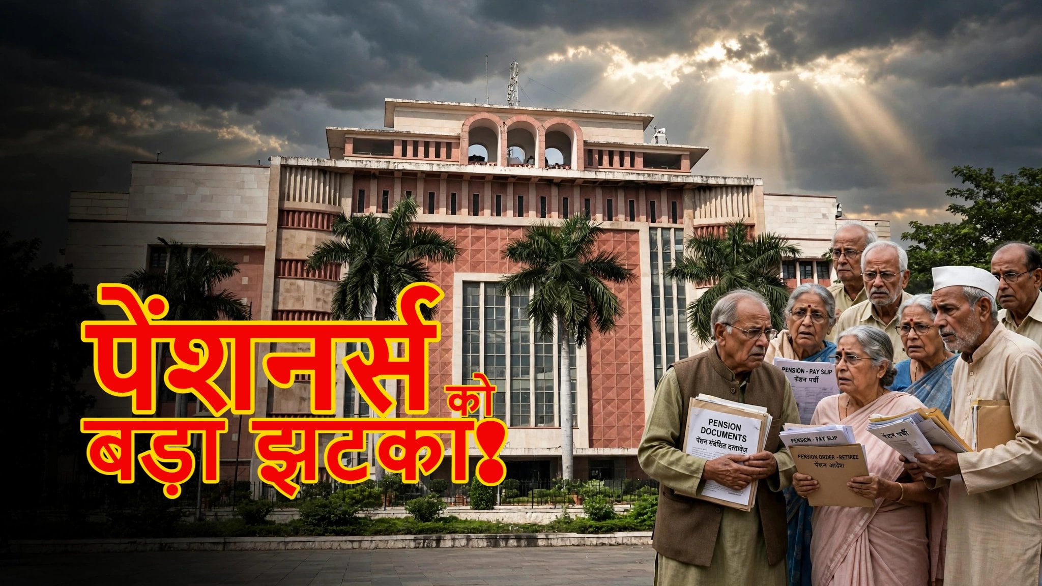पेंशनर्स की उम्मीदों पर फिरा पानी! MP सरकार अब कोर्ट की शरण में, 59 महीने के एरियर्स भुगतान के बजाय स्टे लेने की तैयारी