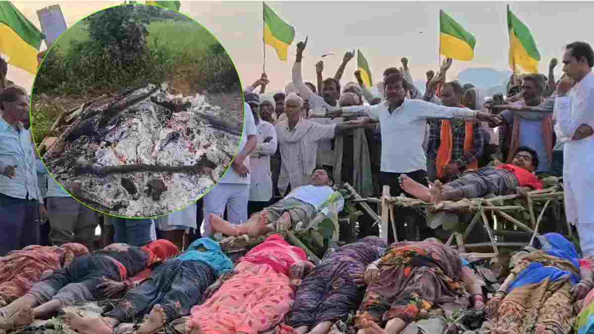 ‘चिता आंदोलन’ के बीच जली असली चिता: वृद्ध महिला की मौत, केन-बेतवा परियोजना के विरोध में कर रही थी प्रदर्शन