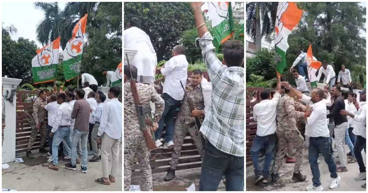 रीवा में जच्चा-बच्चा की मौत पर फूटा गुस्सा, स्वास्थ्य मंत्री के आवास में घुसे कांग्रेसी, बैरिकेड्स टूटे