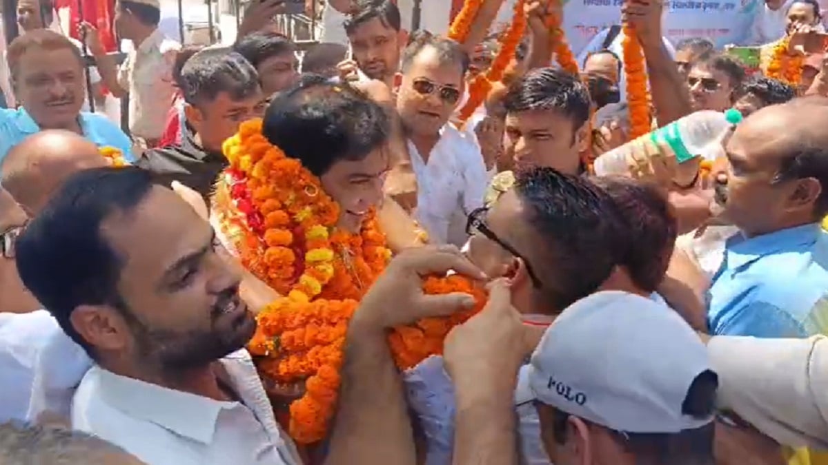 बिहार MLC चुनाव: पटना शिक्षक सीट से राजद के संजीव सिंह ने दाखिल किया नामांकन, बोले- मिटाना है कलंक