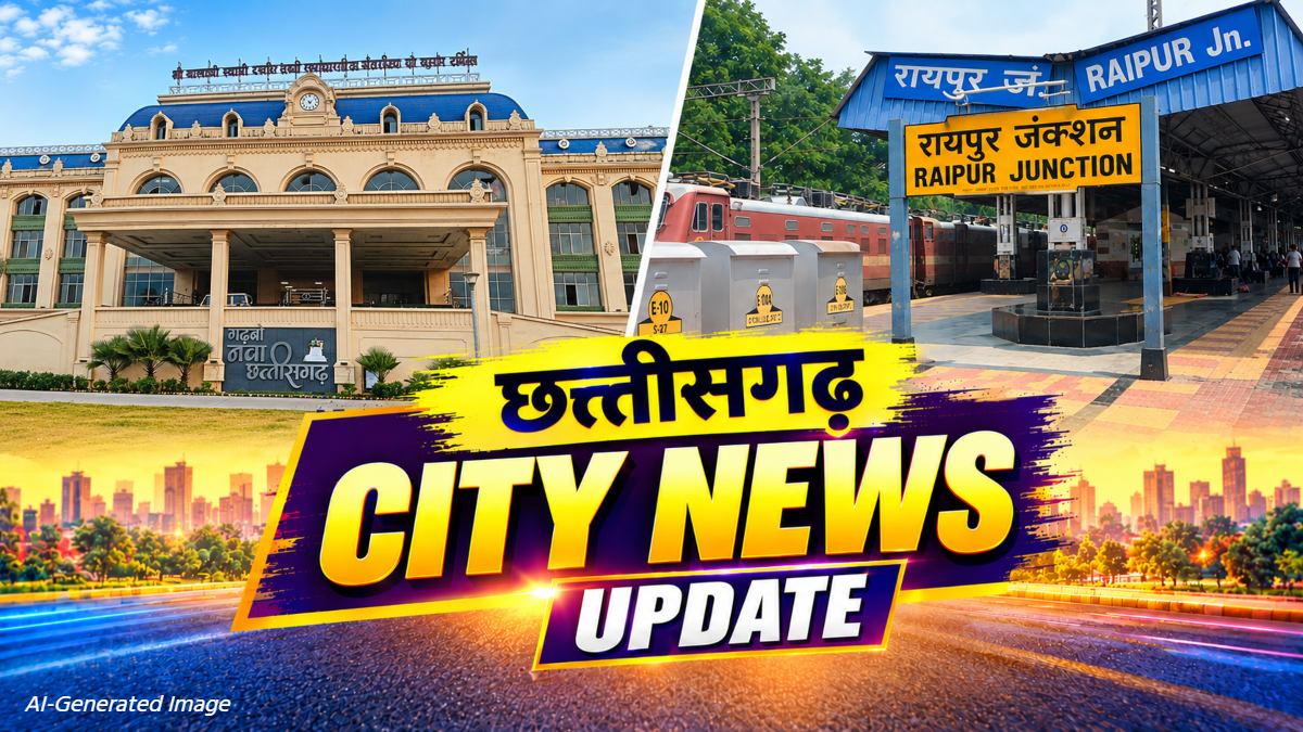 Raipur News Update : महादेव सट्टा का पैसा शेयर में लगा, पिट्टी के 59.6 करोड़ के शेयर अटैच… गणेश झांकी को लेकर नई व्यवस्था… Domino’s में एक ही ओवन में वेज-नॉनवेज पिज्जा… 
