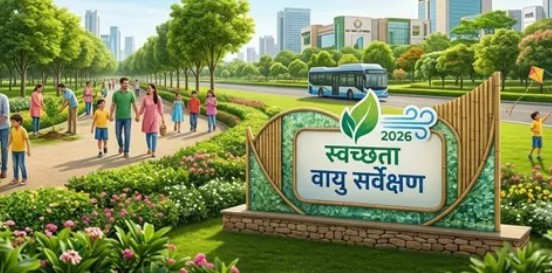 स्वच्छ वायु सर्वेक्षण 2026: टॉप-3 से फिसला सूरत, 5वें स्थान पर; लखनऊ बना नंबर-1
