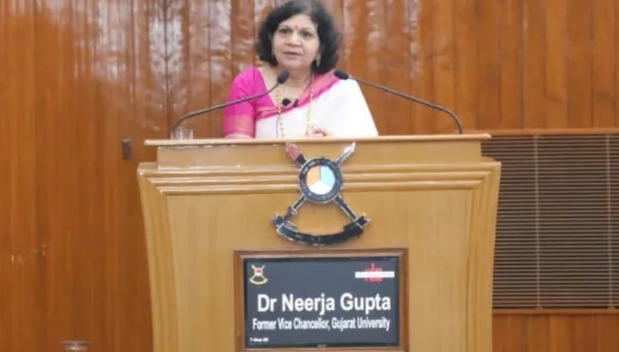 गुजरात विवि की पूर्व VC नीरजा गुप्ता पर जांच तेज, ब्यूटी प्रोडक्ट्स खरीदने का आरोप