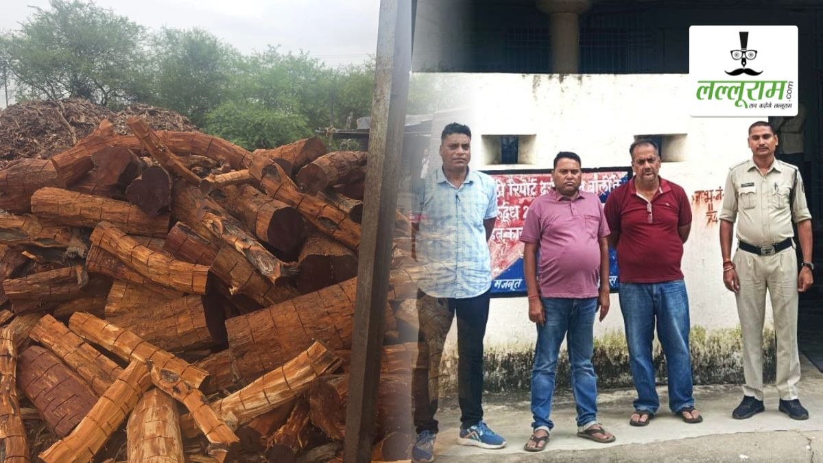खैर लकड़ी तस्करी सिंडिकेट पर पुलिस का शिकंजा: ओडिशा से हिमाचल प्रदेश तक 120 करोड़ से अधिक के अवैध कारोबार के मिले प्रमाण, फेक इनवॉयस देने वाले 2 आरोपी गिरफ्तार