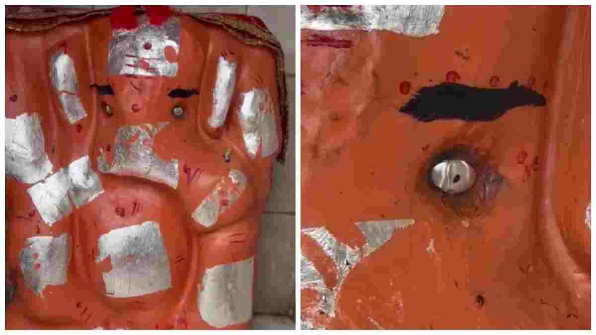 गणेश प्रतिमा की आंखों से आंसू आने का दावा: दर्शन के लिए बड़ी संख्या में पहुंचे श्रद्धालु , Video वायरल 