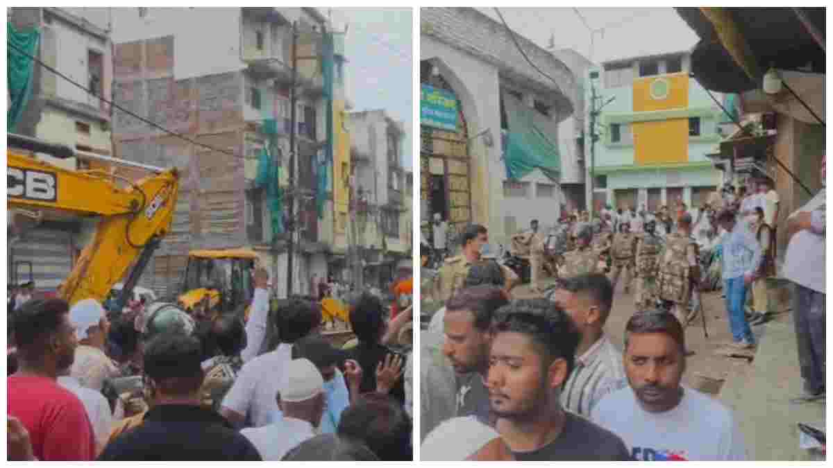 “सिंहस्थ महापर्व” को लेकर सड़क चौड़ीकरण की कार्रवाई, धार्मिक स्थलों, मकानों और दुकानों पर चला प्रशासन का बुलडोजर