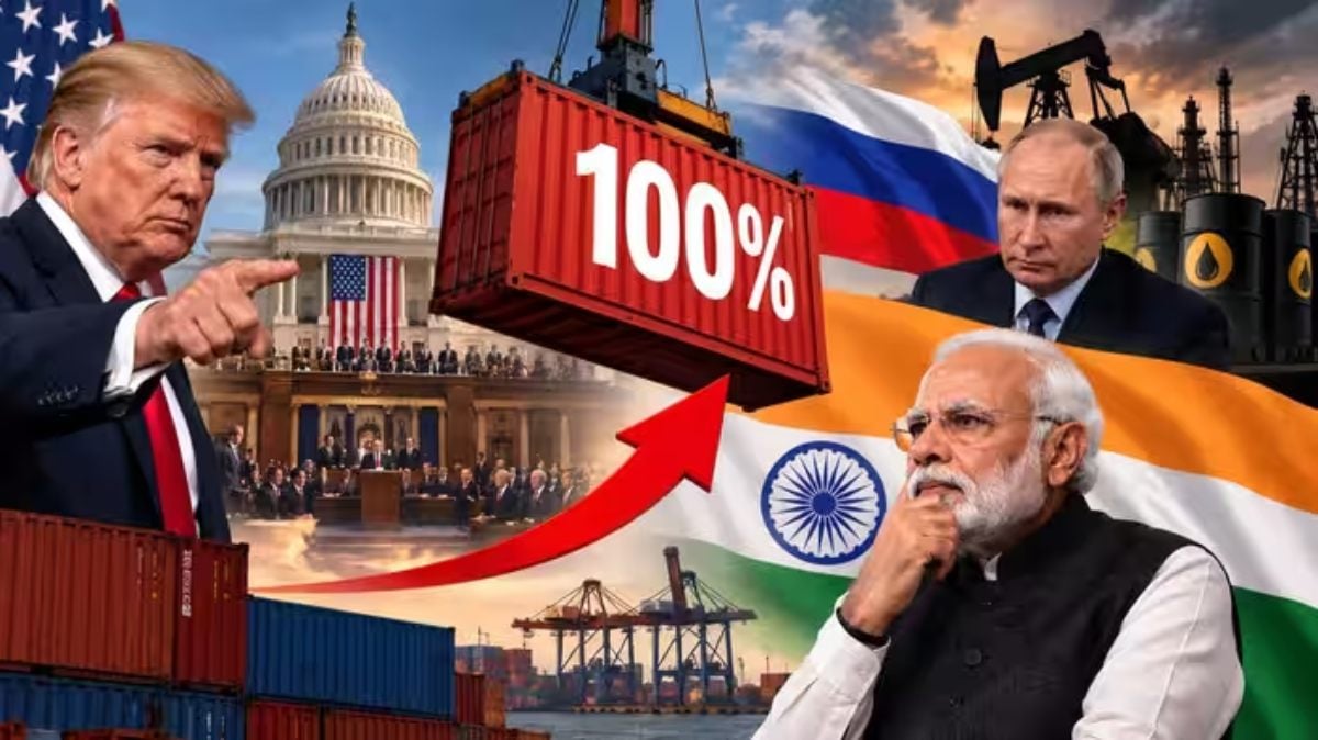 पीएम मोदी के जन्मदिन पर ट्रंप ने जोरदार झटका दियाः  भारत पर 100% टैरिफ लगाने वाला बिल अमेरिकी संसद से पास, अब राष्ट्रपति ट्रंप लेंगे अंतिम फैसला