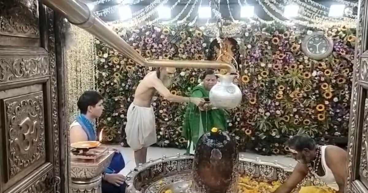 उमा भारती ने बाबा महाकालेश्वर के किए दर्शन: सीएम डॉ मोहन को बताया महाकाल का बालक, CJP और सागर शराब कांड पर कही ये बड़ी बात