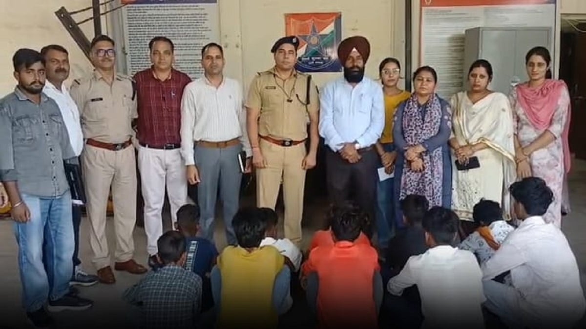 मानव तस्करी का खेल! बिहार से हरियाणा-पंजाब मजदूरी के लिए ले जाए जा रहे 10 बच्चे रेस्क्यू