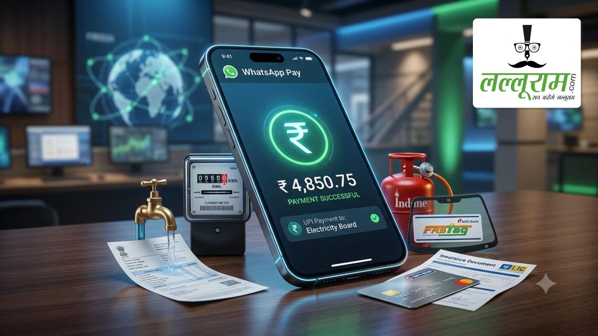 बिजली से लेकर FASTag तक, अब WhatsApp पर होंगे ये सारे पेमेंट, जानें नया अपडेट