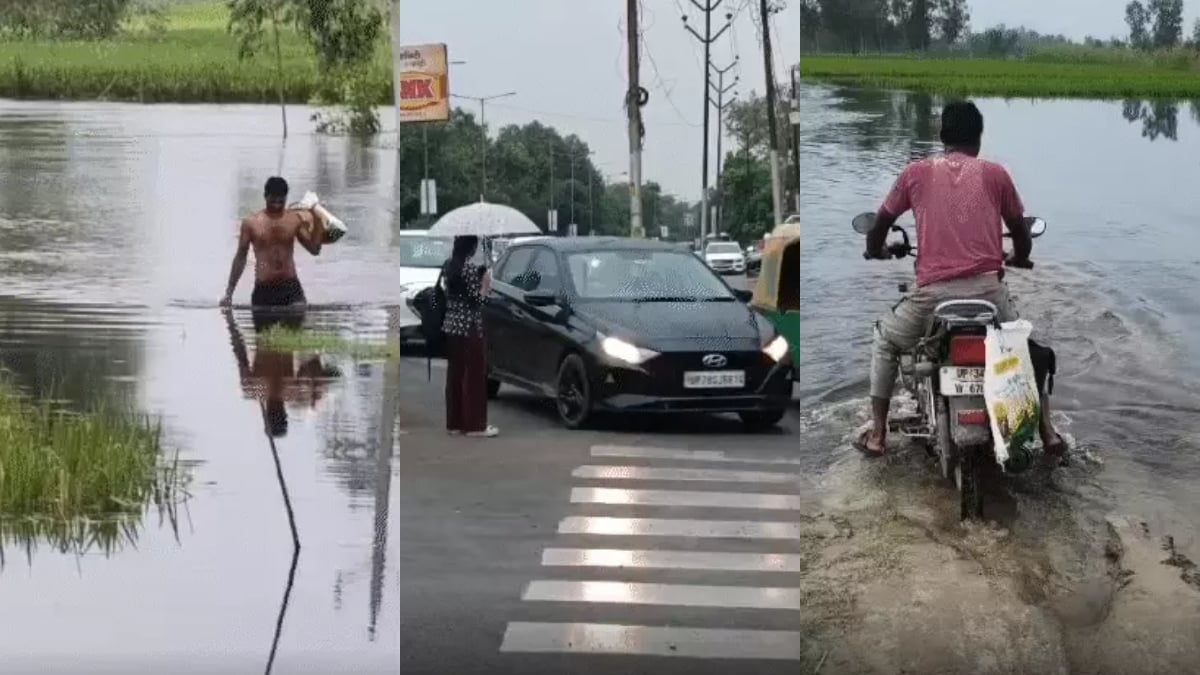 यूपी में मानसूनी बारिश से नदियां उफान पर, कई जिले बाढ़ प्रभावित, फिर बरसेंगे बदरा