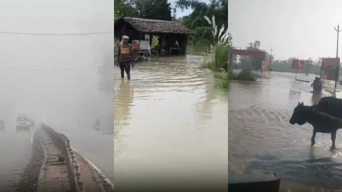 UP में मानसून की विदाई शुरू, कुशीनगर में बांध टूटने से 20 हजार लोग प्रभावित; 7 जिलों में बारिश का अलर्ट