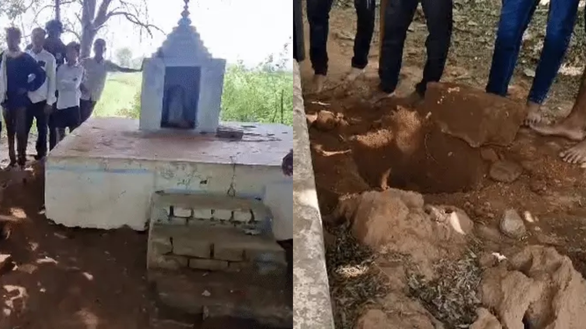 झांसी में 100 साल पुराने मंदिर में खजाना खोज रहा था गैंग, 5 पकड़े गए