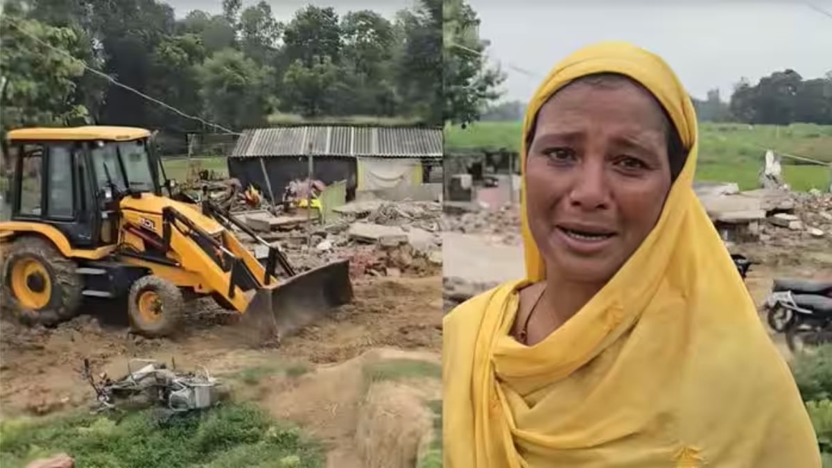 2022 में मिला मुख्यमंत्री आवास, अब चला बुलडोजर; श्रावस्ती में 9 परिवारों के सामने बड़ा सवाल