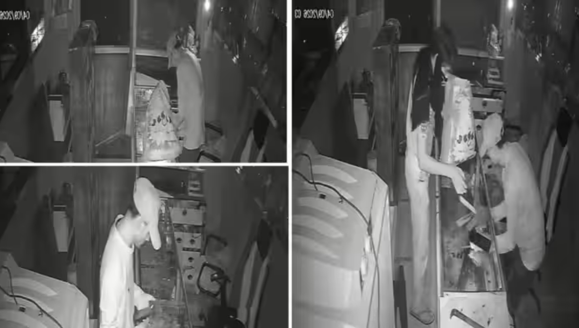 6 मिनट में ज्वेलरी शॉप साफ! शटर तोड़कर घुसे चोर, CCTV में कैद पूरी करतूत