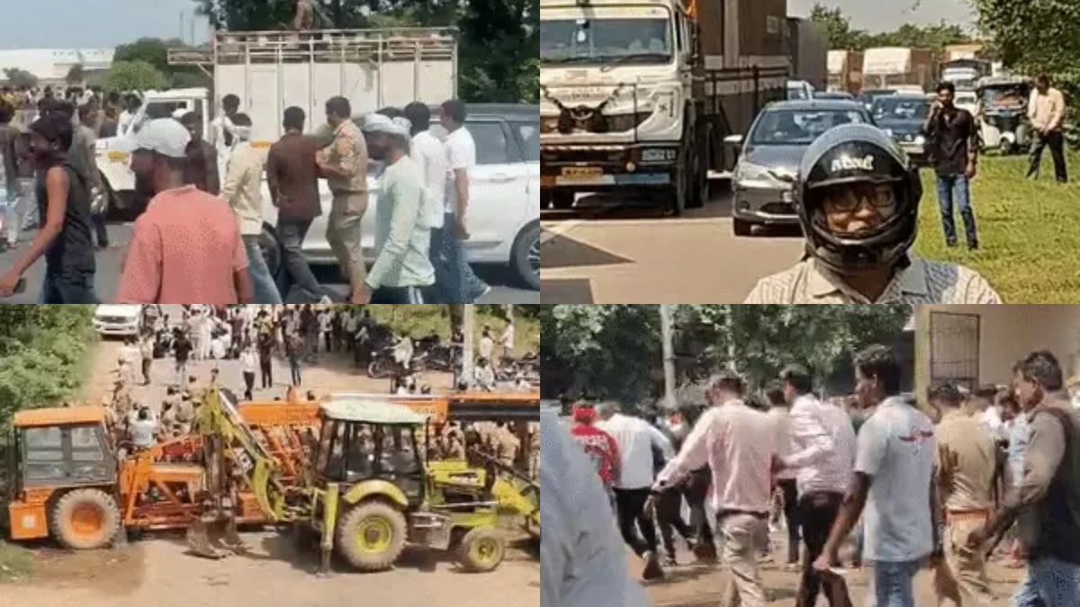 UGC के विरोध में 1500 युवाओं का प्रदर्शन, 200 ट्रैक्टरों से पहुंचे; यमुना एक्सप्रेस-वे जाम