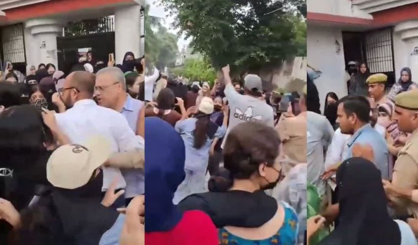 ‘हाथ कैसे लगाया?’ AMU के अब्दुल्लाह हॉल में छात्राओं का फूटा गुस्सा; थाली-चम्मच बजाकर रातभर हंगामा