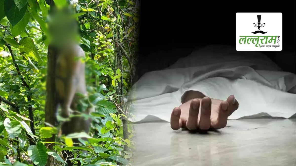 MSc के छात्र की जंगल में फंदे से लटकी मिली लाश: इलाके में फैली सनसनी, आत्महत्या या हत्या? जांच में जुटी पुलिस