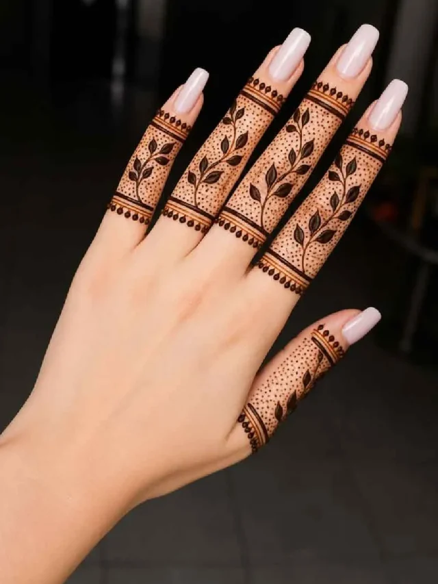 Hartalika Teej 2026: तीज लुक के लिए ट्राई करें ये खूबसूरत Finger Mehndi Designs