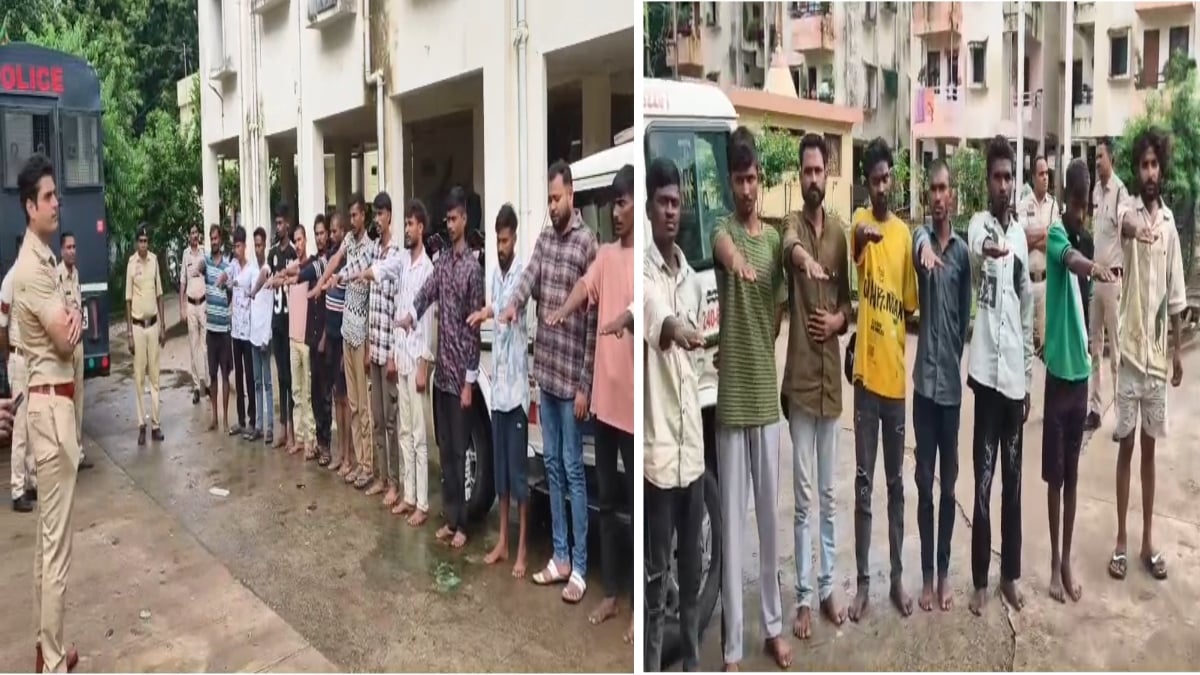 बदमाशों की आई शामत! पुलिस ने थाने बुलाकर कराई परेड, अपराध और नशे से दूर रहने की दिलाई शपथ