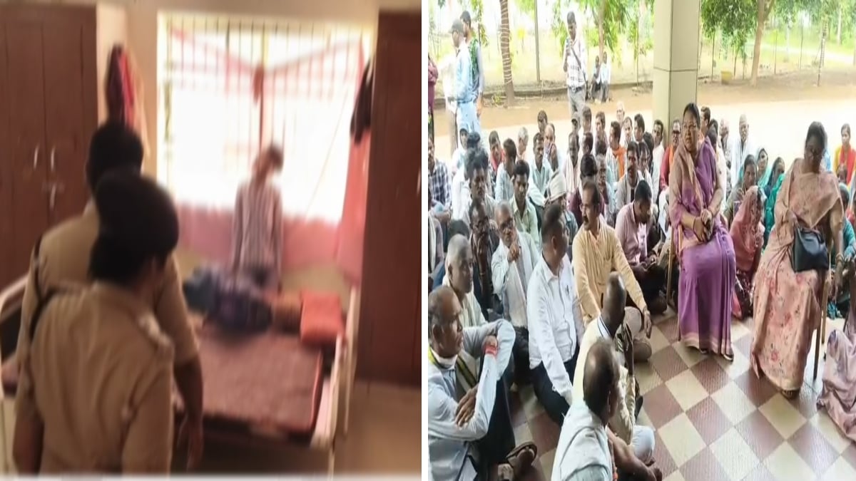 एकलव्य विद्यालय में छात्र ने की आत्महत्या: न्याय की गुहार लेकर कलेक्ट्रेट के सामने बैठे परिजन, जांच कर दोषियों पर कार्रवाई की मांग