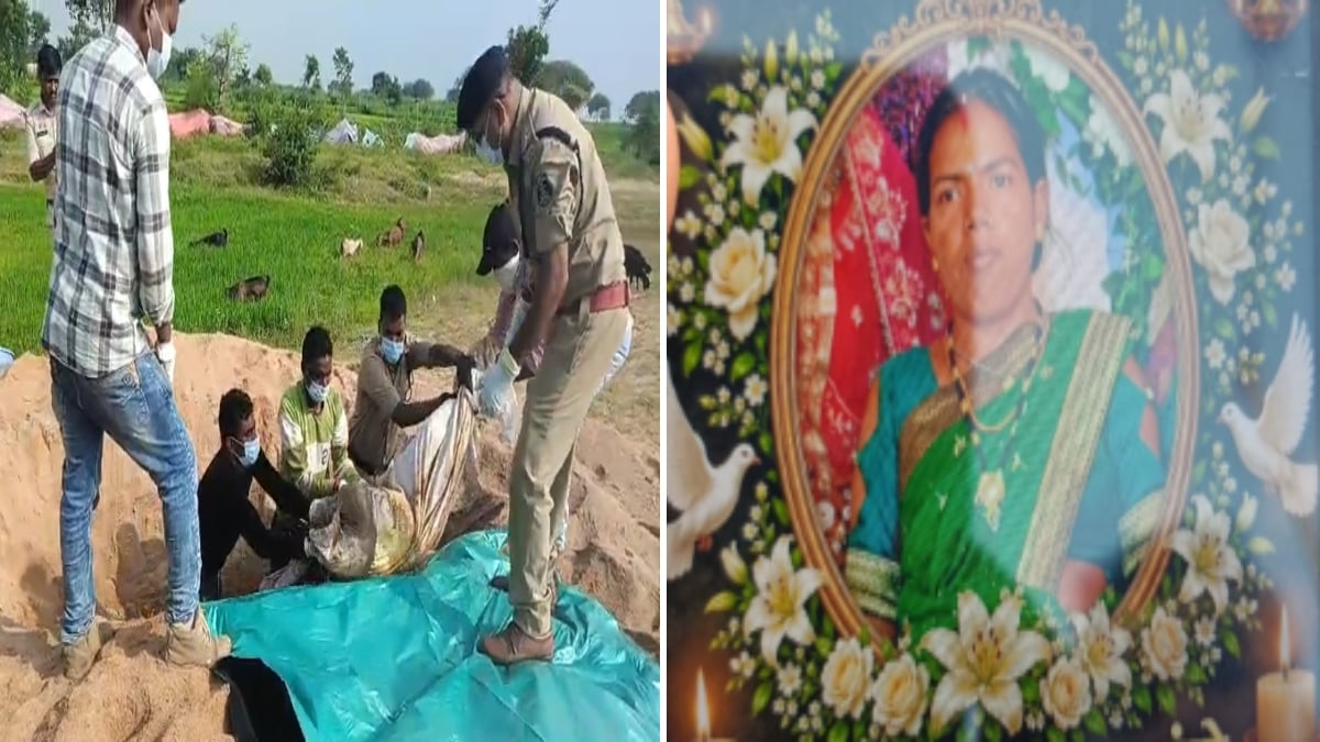 महिला की संदिग्ध मौत: दोबारा कब्र खोदकर निकाला गया शव, मायके पक्ष ने जताई थी हत्या की आशंका