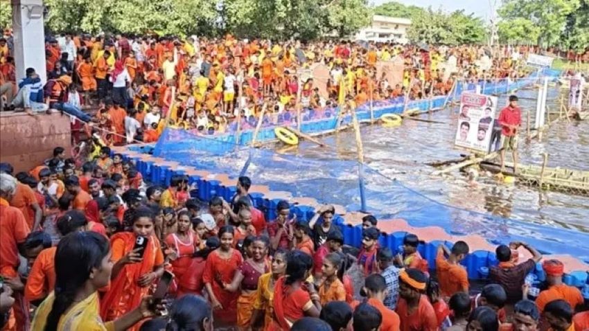 हरतालिका तीज पर गोंडा छावनी में तब्दील: 5 SSP, 16 CO और 3000 जवान तैनात; सरयू घाट से मंदिरों तक चप्पे-चप्पे पर नजर