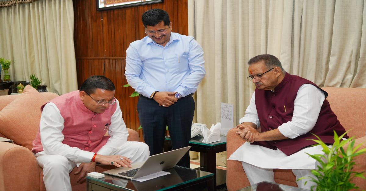 किसानों को मिलेगा ‘डिजिटल कवच’, धामी ने लॉन्च किया ‘मनोरमा कृषि रक्षक’ ऐप