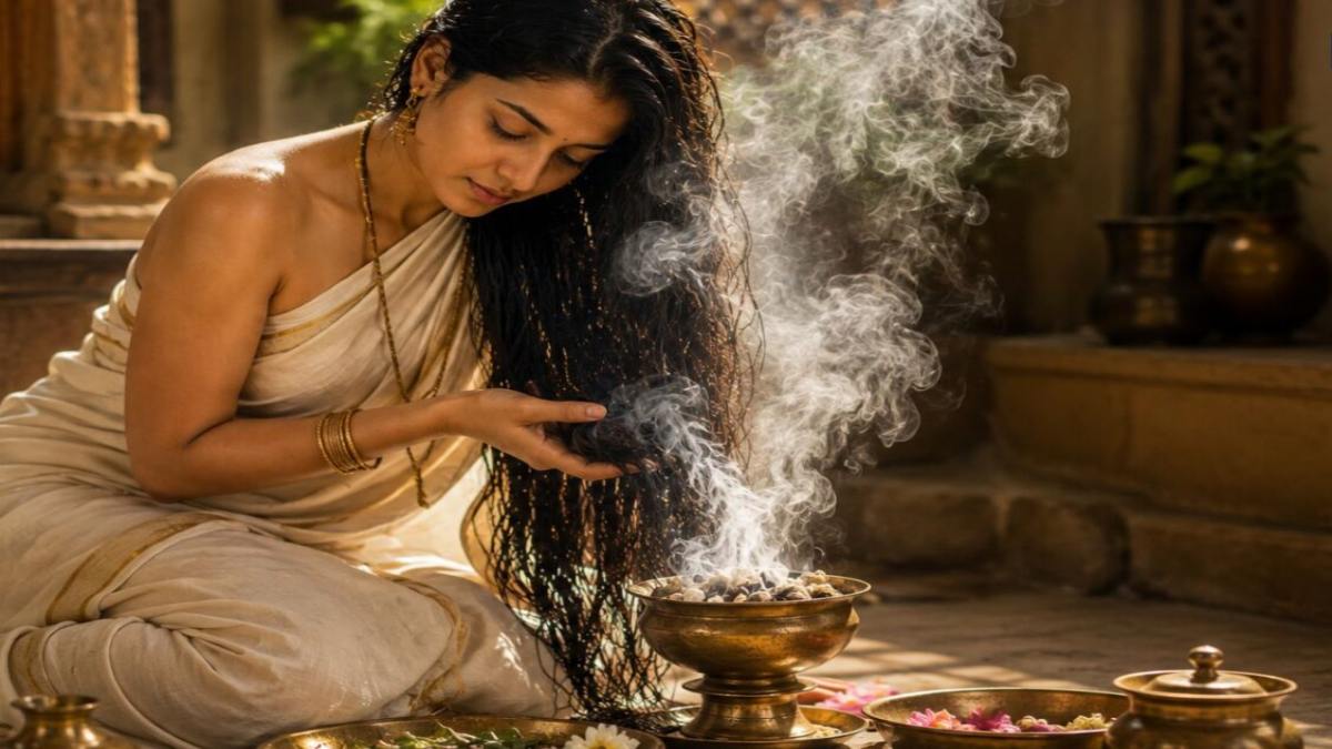 केश धूपन से महकेंगे बाल, जानिए क्या है ये सदियों पुराना आयुर्वेदिक तरीका और कैसे किया जाता है