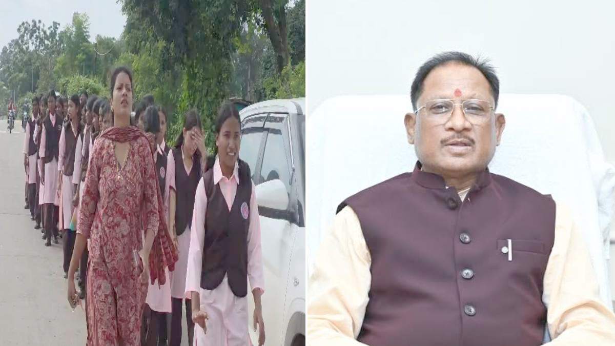 छात्राओं के पैदल कलेक्ट्रेट पहुंचने पर सीएम साय सख्त, फोन पर कलेक्टर से की बातचीत, जानें क्या-क्या निर्देश दिए…