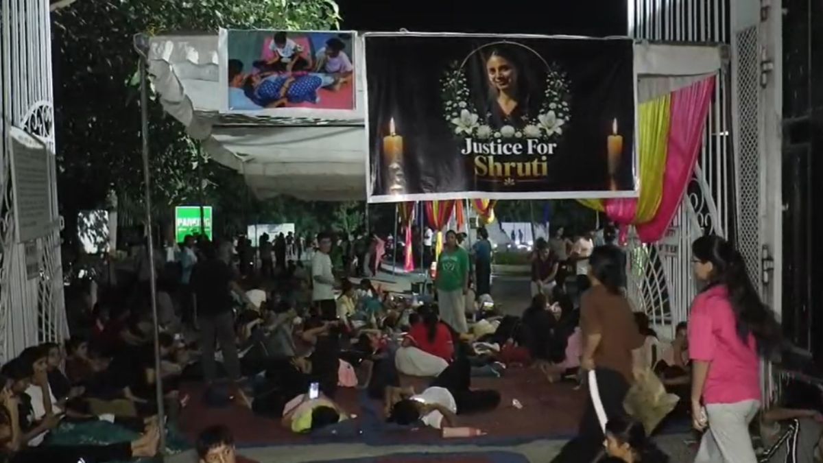 गुवाहाटी LNIPE छात्रा मौत मामला: छात्रों का दूसरे दिन भी धरना और कैंडल मार्च जारी