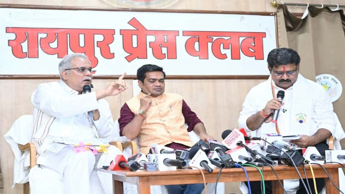 प्रेस क्लब में बड़ी बहस विश्लेषण : भूपेश बघेल और विजय शर्मा के बीच खुली बहस, जो निकला…