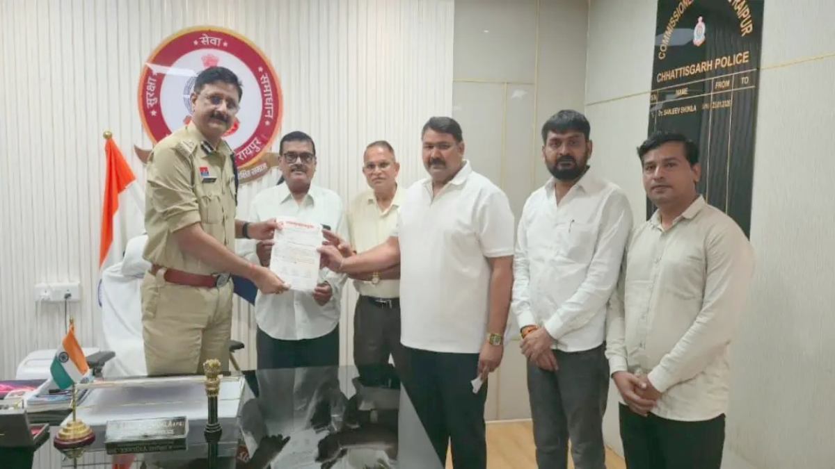 थाना प्रभारी से दुर्व्यवहार, साहू समाज ने पुलिस कमिश्नर से की कड़ी कार्रवाई की मांग