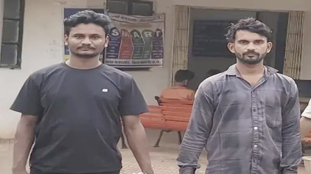 CG Crime : पुलिसकर्मी बनकर लूटपाट, फरार दो आरोपी गिरफ्तार