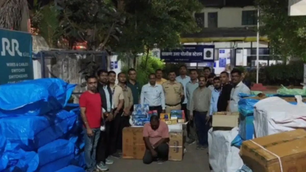 महाराष्ट्र में फिल्मी स्टाइल में FDA का एक्शन, 6 घंटे पीछा कर 1.13 करोड़ का प्रतिबंधित सामान किया जब्त, चालक समेत 5 पर FIR