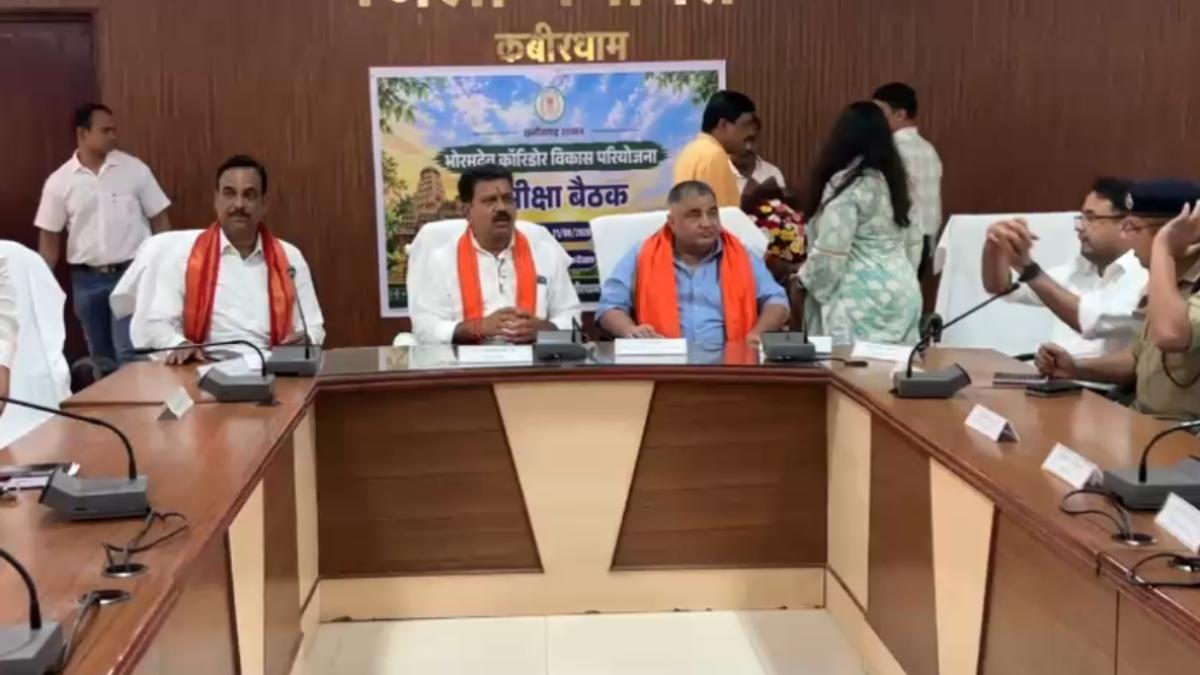 भोरमदेव कॉरिडोर की धीमी रफ्तार पर डिप्टी सीएम शर्मा और पर्यटन मंत्री ने जताई नाराजगी, समय-सीमा में काम पूरा करने के दिए निर्देश
