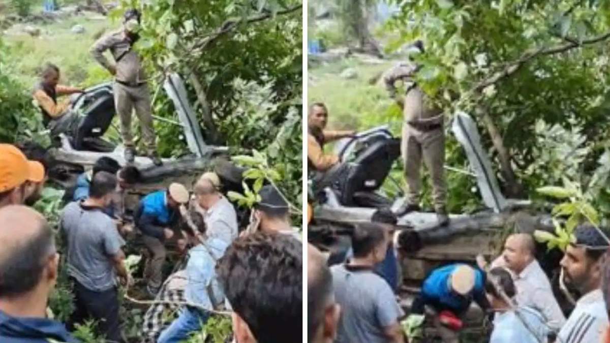 हिमाचल के कुल्लू में कार 350 मीटर गहरी खाई में गिरी, भीषण सड़क हादसे में हुई 4 की मौत