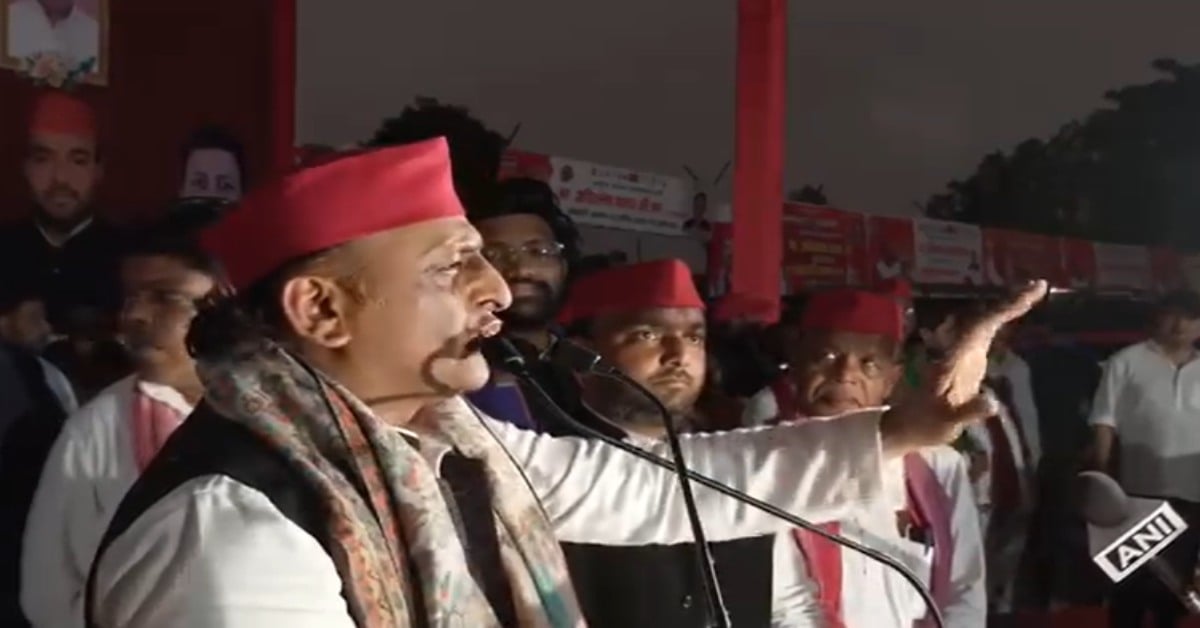 बुलडोजर लेकर घूमने वाले अपने स्वजातियों पर कार्रवाई नहीं करते- अखिलेश यादव