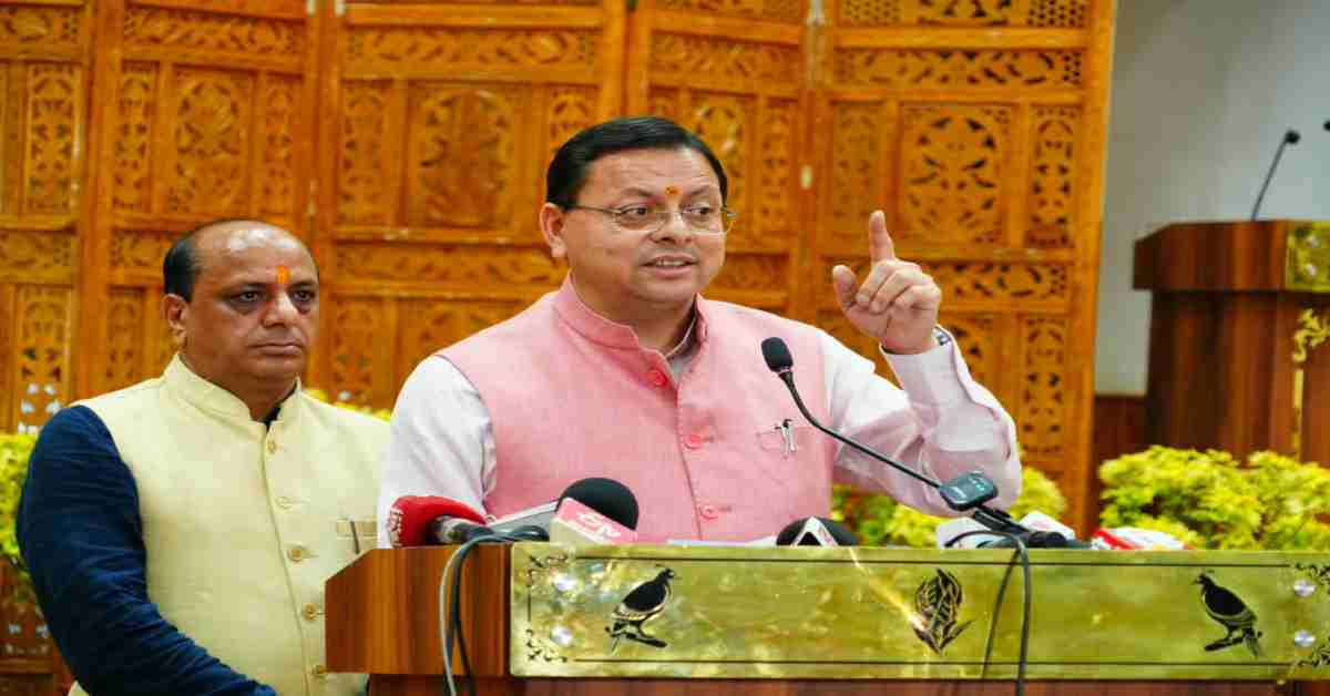 EVM से लेकर संवैधानिक संस्थाओं तक, हार का ठीकरा दूसरों पर फोड़ती है कांग्रेस – CM धामी