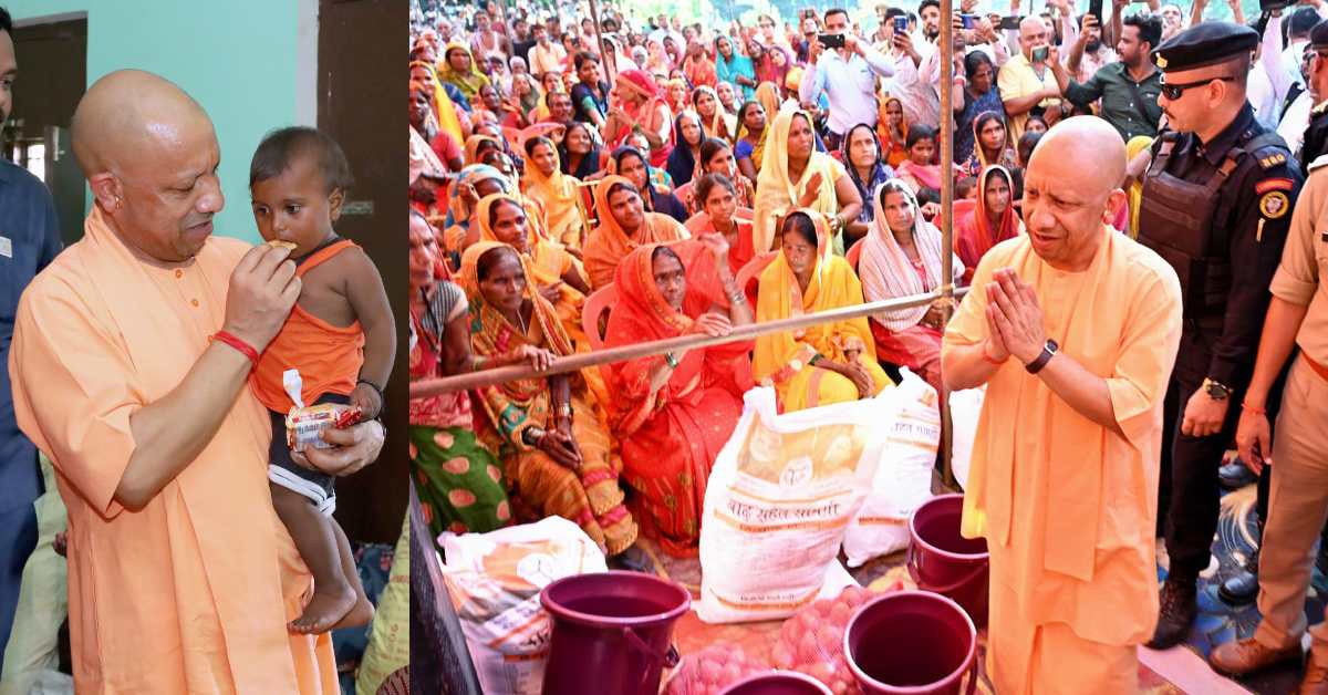 चिंता मत करिए, सरकार आपके साथ है… योगी ने कुशीनगर के बाढ़ प्रभावित क्षेत्रों का किया दौरा, पीड़ितों को दी राहत सामाग्री